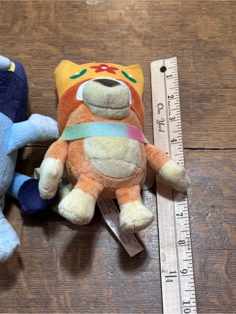 Bluey  Character Toy - Blue & Orange Soft Stuffed Animals